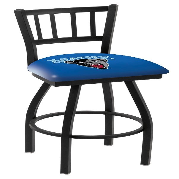 L018 Maine 30" Swivel Bar Stool with Black Wrinkle Finish