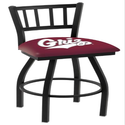 L018 Montana 30" Swivel Bar Stool with Black Wrinkle Finish