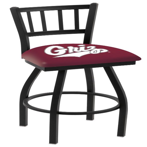 L018 Montana 30" Swivel Bar Stool with Black Wrinkle Finish