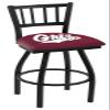 L018 Montana 30" Swivel Bar Stool with Black Wrinkle Finish view 1