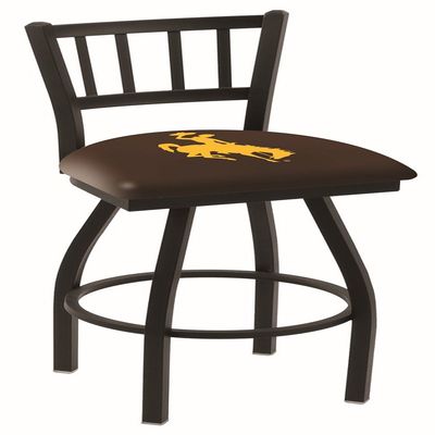 L018 Wyoming 30" Swivel Bar Stool with Black Wrinkle Finish