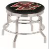 Logo Series Bar Stool NCAA Team: Boston College, Size: 25", Frame Type: Double Ring Chrome view 1