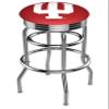 L7C3C Indiana 25" Double-Ring Swivel Counter Stool with Chrome Finish view 1