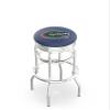 L7C3C Florida 25" Double-Ring Swivel Counter Stool with Chrome Finish view 1
