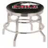 HBS L7C3C Northern Illinois 25" Double-Ring Swivel Counter Stool with Chrome Finish view 1
