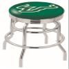 L7C3C South Florida 25" Double-Ring Swivel Counter Stool with Chrome Finish view 1