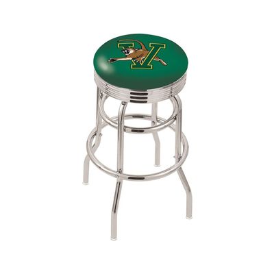 HBS L7C3C Vermont 25" Double-Ring Swivel Counter Stool with Chrome Finish