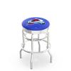 L7C3C Colorado Avalanche 25" Double-Ring Swivel Counter Stool with Chrome Finish view 1