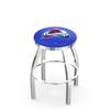 25" L8C2C - Chrome Colorado Avalanche Swivel Bar Stool with Accent Ring by The Holland Bar Stool Company view 1