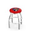 25" L8C2C - Chrome Florida Panthers Swivel Bar Stool with Accent Ring by The Holland Bar Stool Company view 1