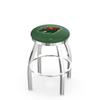 25" L8C2C - Chrome Minnesota Wild Swivel Bar Stool with Accent Ring by The Holland Bar Stool Company view 1