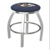 25" L8C2C - Chrome Nashville Predators Swivel Bar Stool with Accent Ring by The Holland Bar Stool Company view 1
