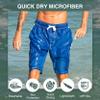 Kanu Surf Men's Barracuda Swim Trunks (Regular & Extended Sizes), Royal, Small view 3