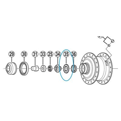 Shimano SG-S700 Seal Ring I