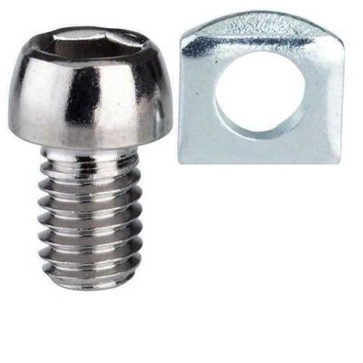 Shimano Cable Fixing Plate and Bolt (M6 x 9)
