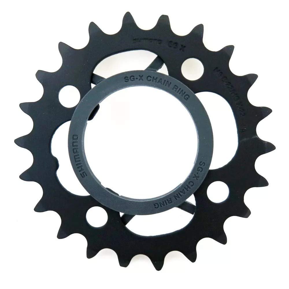 FC-m 430-8 chainring protector and, 22T-noir