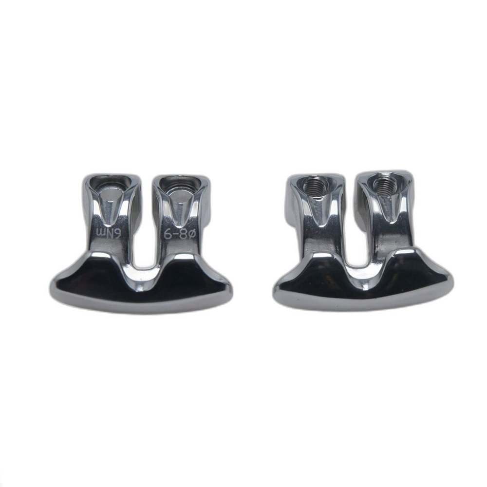 PRO Carbon Saddle Rail Clamps, Dual Bolt
