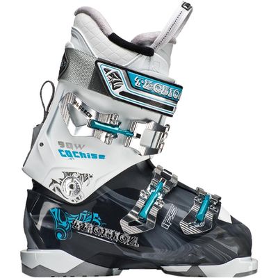Tecnica Cochise 90W Ski Boots Smoke/White Women's Sz 7 (24)