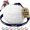 Cradlebaby Lacrosse Training Ball: Practice Indoor/Outdoor & Get More Repetitions - #1 Piece of Equipment for Boys/Girls to Practice Cradling, dodges, Stick Tricks, & fakes. (Navy and Yellow) view 1