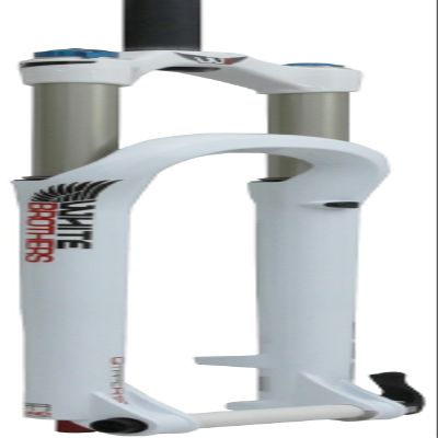 White Brothers Loop 120 TCR 15mm Tapered Steerer Axle Suspension Fork, White, 29er