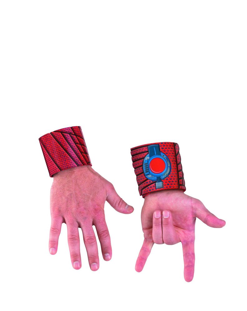 Disguise Costumes The Amazing Spider-Man 3D Movie Web Shooter, Red/Blue, One Size