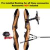Samick Sage Archery Takedown Recurve Bow 62 inch - Bows for Teens to Adults - Beginners to Advanced, for Hunting & Target Practice, 40LB Draw Weight Left Handed view 3