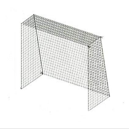 TOEI Light B4490 B4490 Futsal Hand Goal Net, White, Knotless, Tortoise Shell, 1 Pair of 2 Strands, Compatible Goals (W x D x H): 12.2 x 35.4 x 82.7 inches (310 x 90 x 130 x 210 cm)