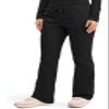 Scrubs for Women Workwear Core Stretch, Drawstring Cargo Scrub Pants 4044T, L Tall, Black view 3