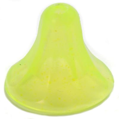 Brad's Tee Beads - Fluor. Yellow, Standard, 10 Pack