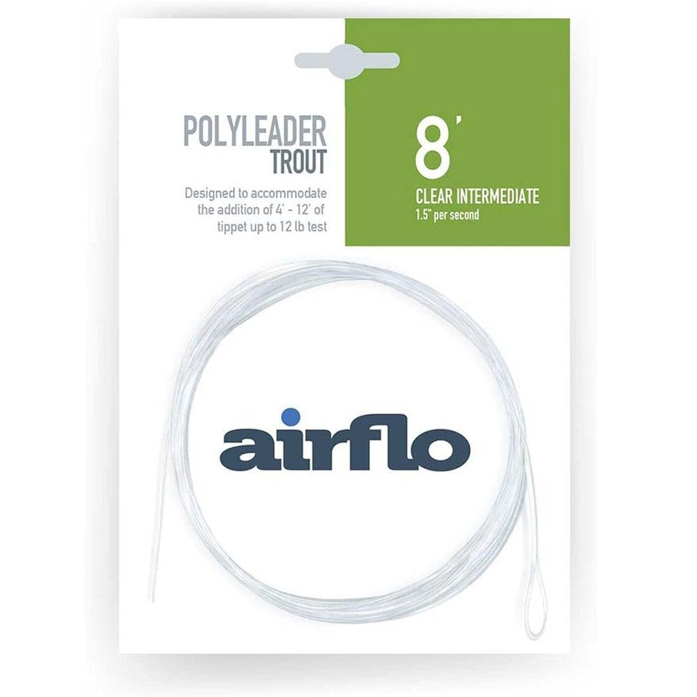 AIRFLO Trout 8ft Polyleader - Clear Intermediate