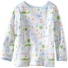 Disney ABSORBA Baby-Boys Newborn Two Piece Footed Pant Set, White/Print, 6-9 Months view 2