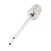 uxcell Portable Air Gas Pump for Bike Ball Silver Tone Black view 3