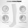 Vizari Premium Sports Socks for Adult and Youth - Breathable, Moisture-Wicking & Elastic Ribbed Design for All-Day Comfort view 2