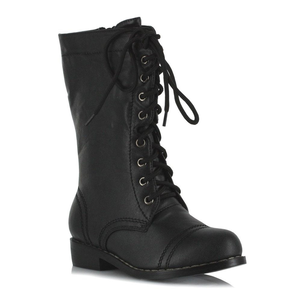 Ellie Shoes 101-TUFFSTUFF-BLK-MD Ankle Boot, Medium Unisex Big_Kid