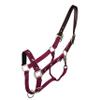 Gatsby Nylon Breakaway Halter Overlay Cob Burgundy view 1