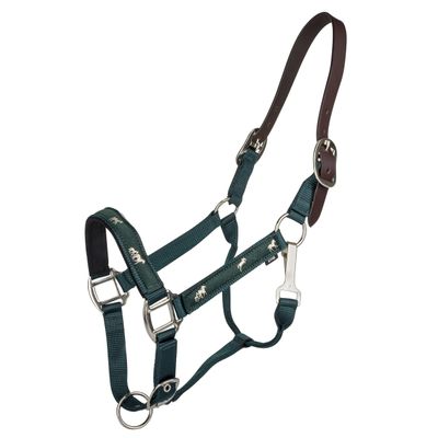 Gatsby Nylon Breakaway Halter Overlay Cob Hunter
