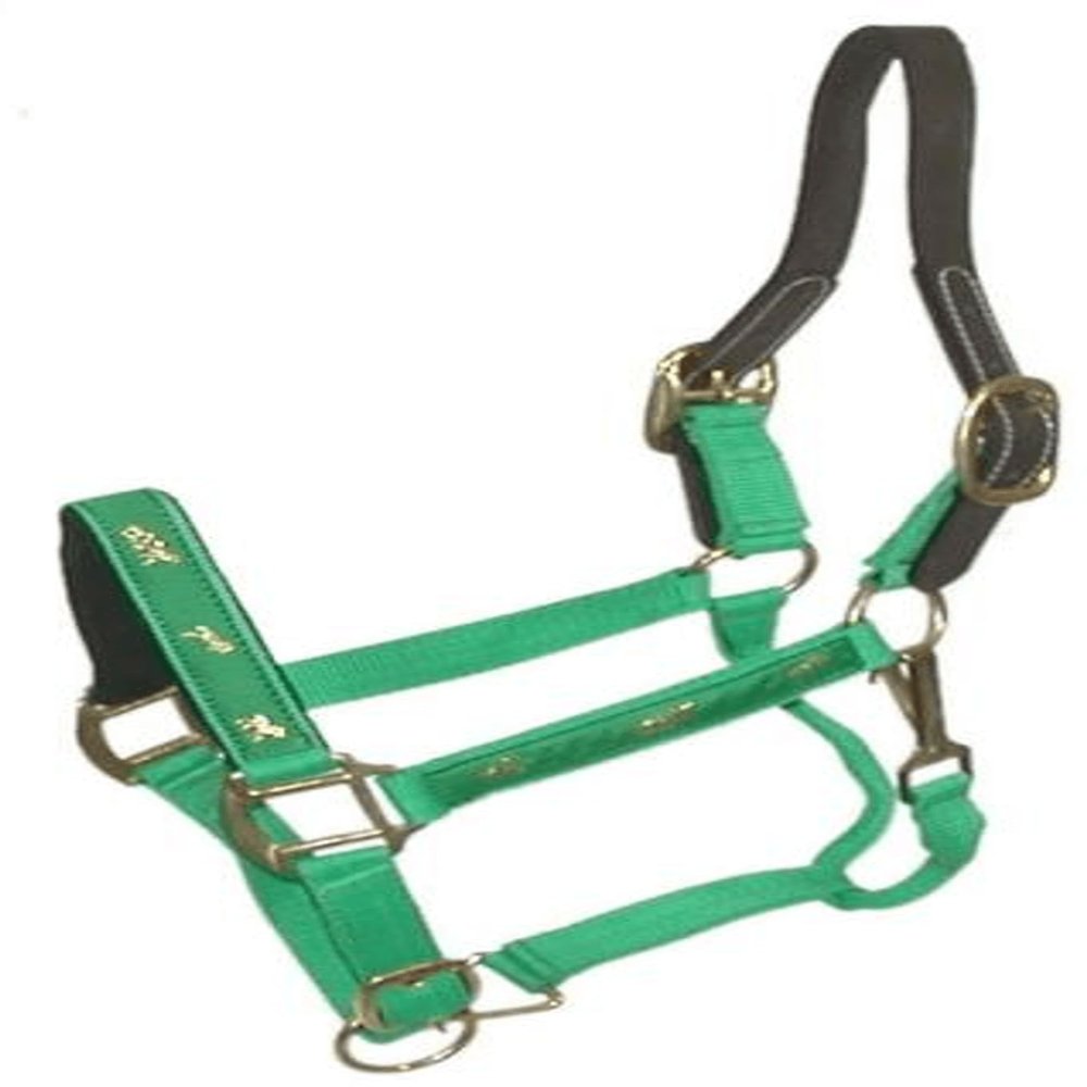 Gatsby Nylon Breakaway Halter Overlay Cob Green