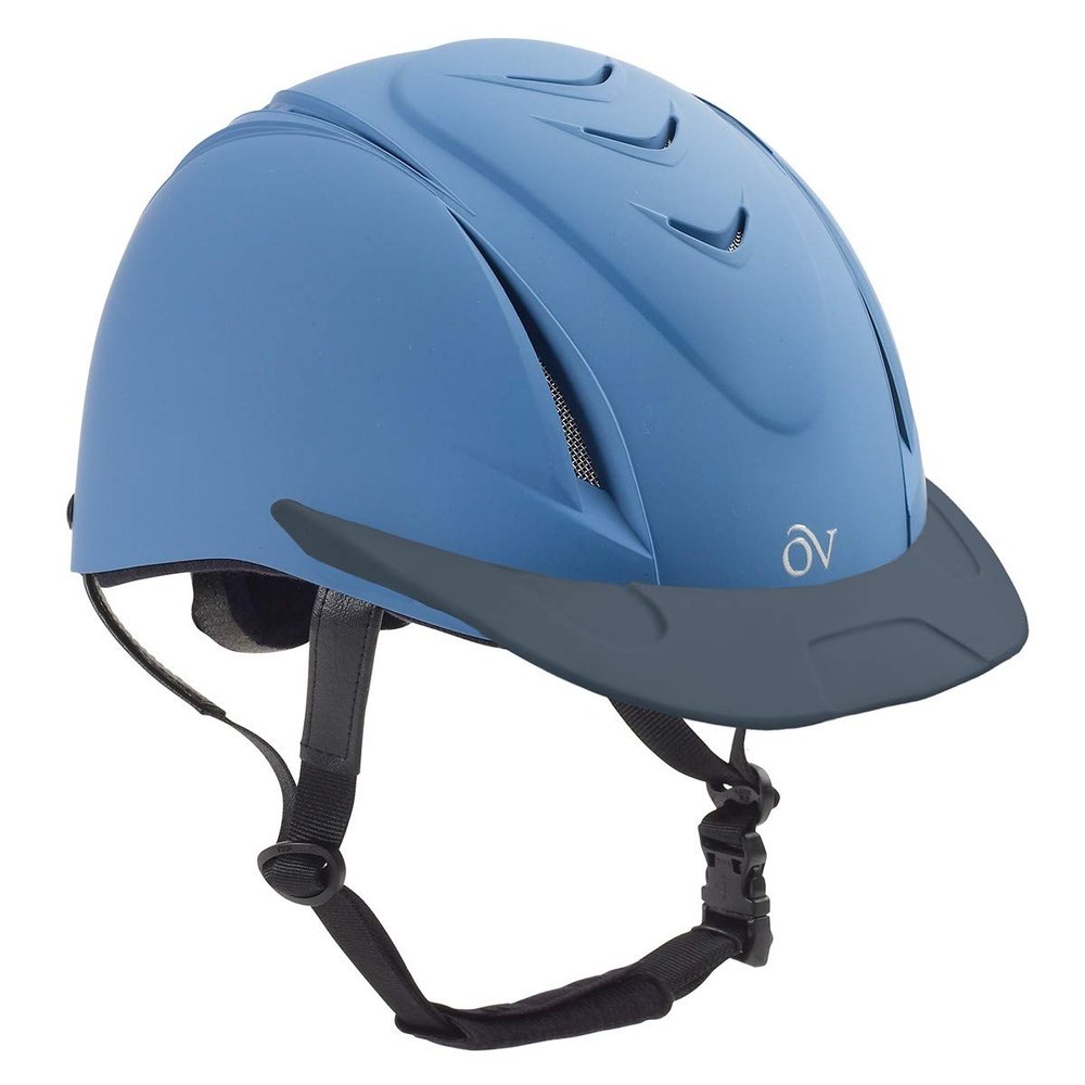 OVATION Deluxe Schooler Helmet, Size: M/L (467566BLUE-M/LG)