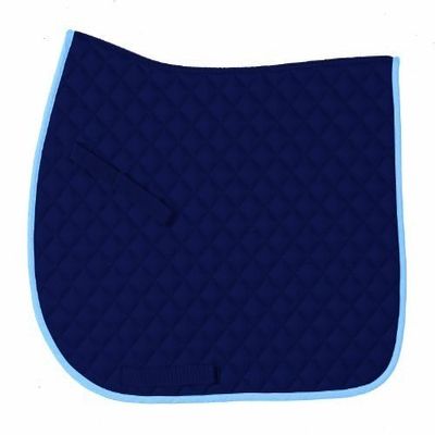 Centaur Imperial All Purpose Saddle Pad, Navy/lt Blue,