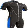 Cressi Lido 2 mm Man Short Sleeves Short Wetsuits, Black/Blue, XL view 1