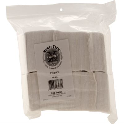 Bore Tech Square 500/bag Patch, 3"