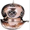 HS 7.5" Polished Brass & Copper Dive Helmet view 1