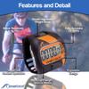 SC Sportcount Countdown Timer - Durable and Water Resistant Lap Tracker - Precise Tracker for Swimming, Running and Cycling view 2