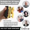 CanDo Digi-Flex Hand and Finger Exerciser Gold XXX-Heavy Resistance - For Dexterity, Strength, and Flexibility for Fingers, Hands, and Forearms. view 3