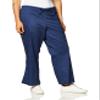 Cherokee Women's Tall Workwear Scrubs Core Stretch Drawstring Cargo Pant, Navy, Large/Tall view 1