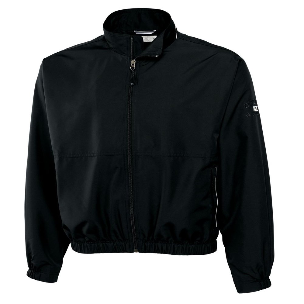 Cutter and Buck Big and Tall CB WeatherTec Bainbridge Jacket (Black 2X)