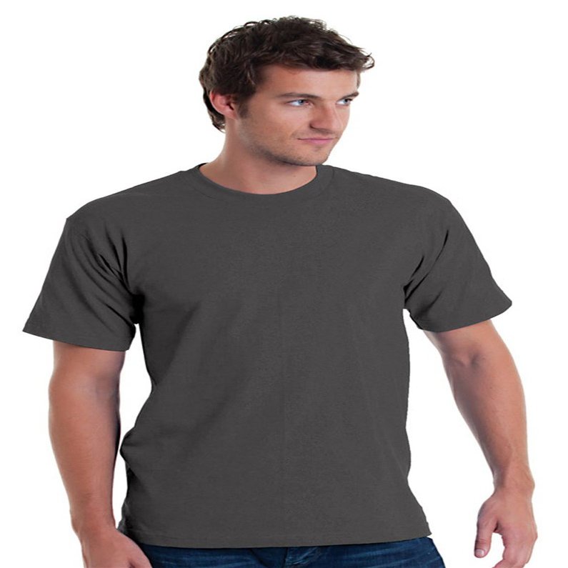 3402 Bella+Canvas Men's Vintage Jersey Tee, Charcoal , Small