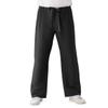 Medline ComfortEase Unisex Reversible Drawstring-Waist Scrub Pants, Black, Size 5XL, Regular Inseam view 2
