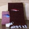 Premium Recycled Fibers Thunderbird Roll Yoga Woven Blanket Throw 54" X 70" Washable view 2