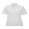 Edwards Garment Women's Short Sleeve Poplin Shirt, White, X-Large view 1